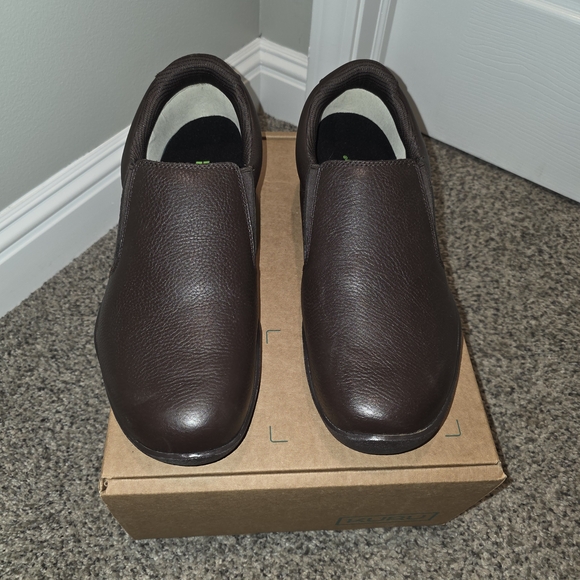 KURU Men's Brown Leather Shoes - Picture 2 of 8